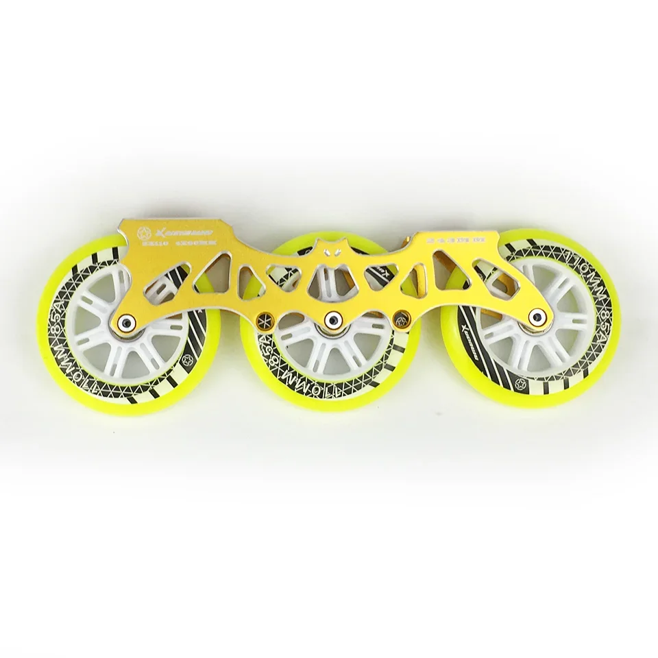 Комплект скоростных подставок для роликовых коньков 3*110 мм 165-195 рама с