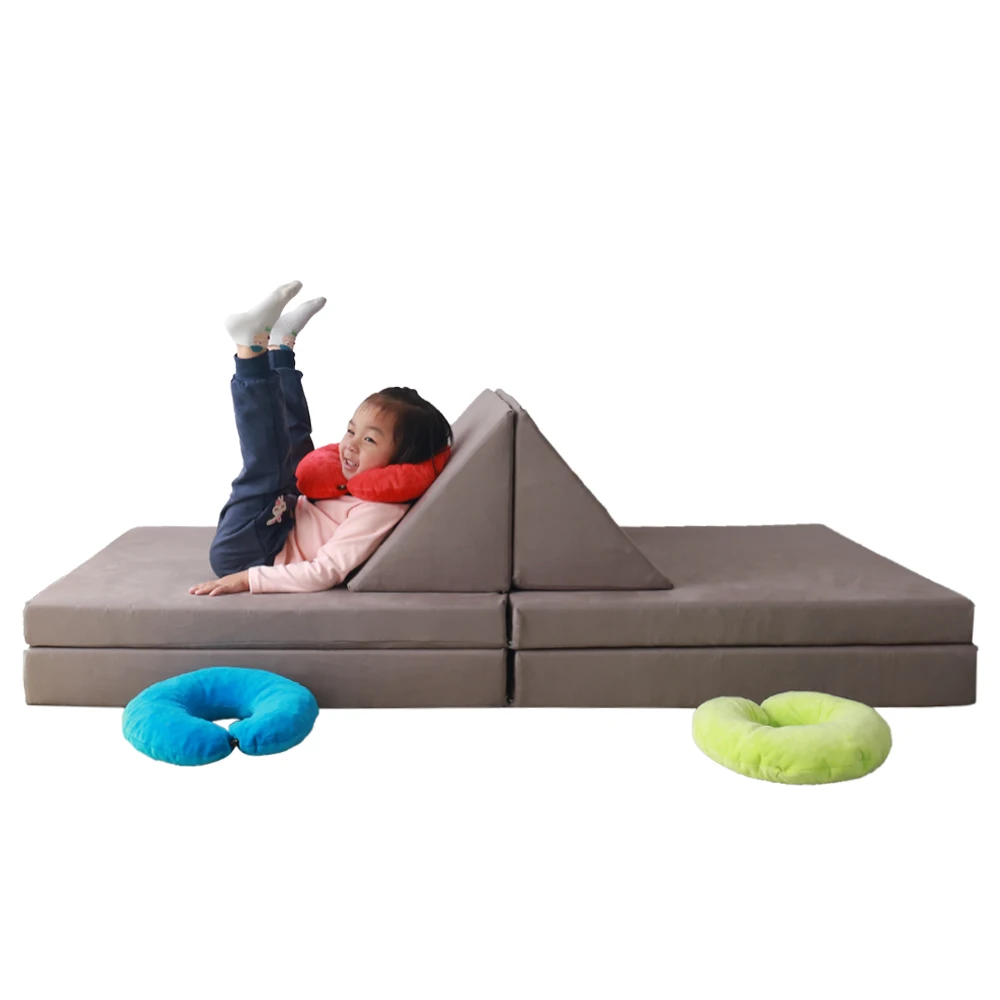 

OEM Climbing Activity Game Set Living Room Multifunctional Sofas Cushion Soft Foam Shape Sofa Sets Bed Play Couch Kids