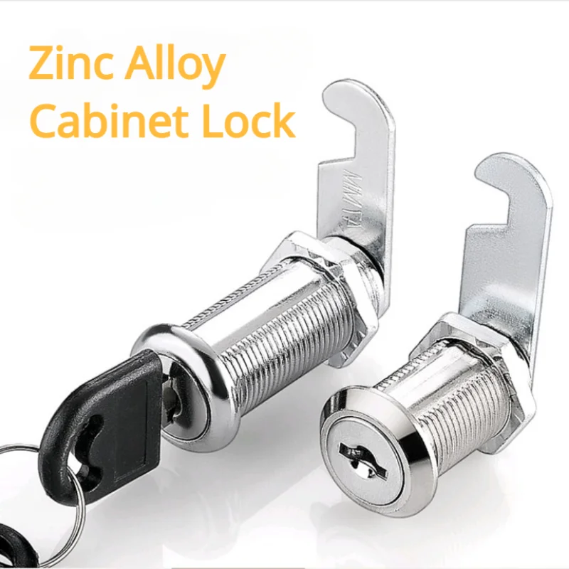 

Low Price Zinc Alloy Cabinet Drawer Lock with Key for Furniture Hardware Box Locks High Quality