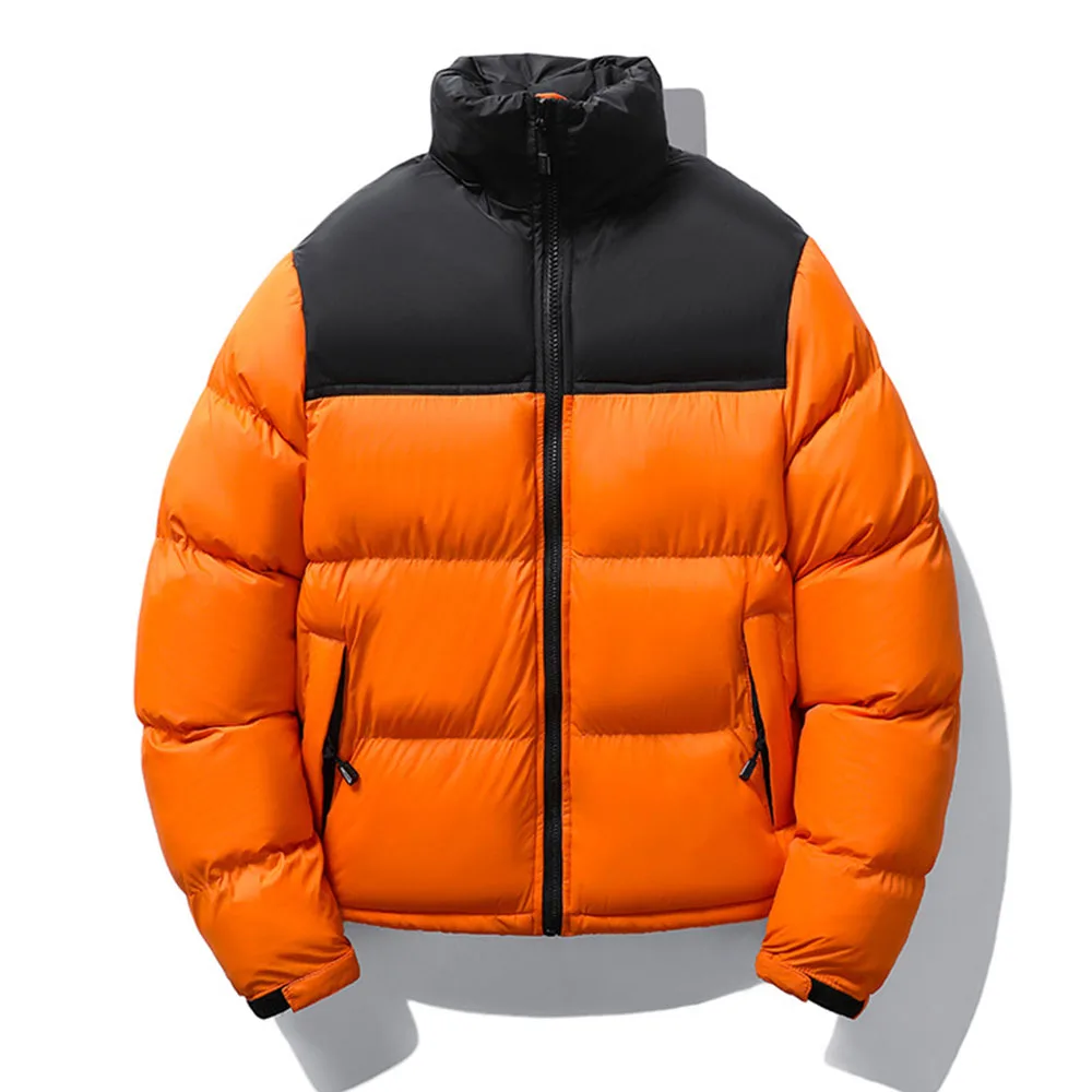 ERIDANUS 2022 Men's Casual Winter Hats Can Be Hidden Bread Cotton Coat Male Solid Color Stand Collar Loose Parka Clothes MWM162