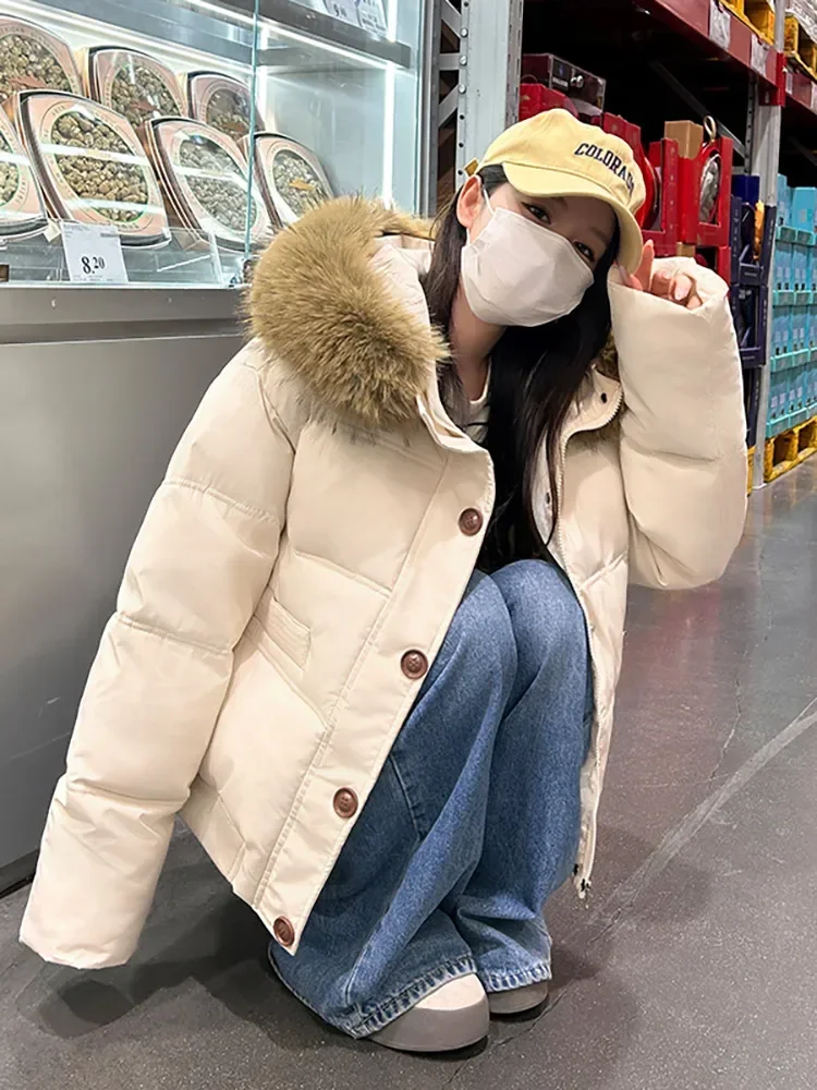 2024 новая куртка-пуховик женские зимние парки высококачественное теплое