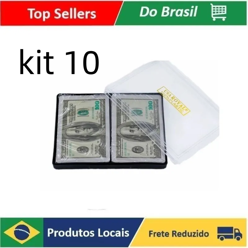 

Kit 10 De Cartas De Papel 54 Cartas