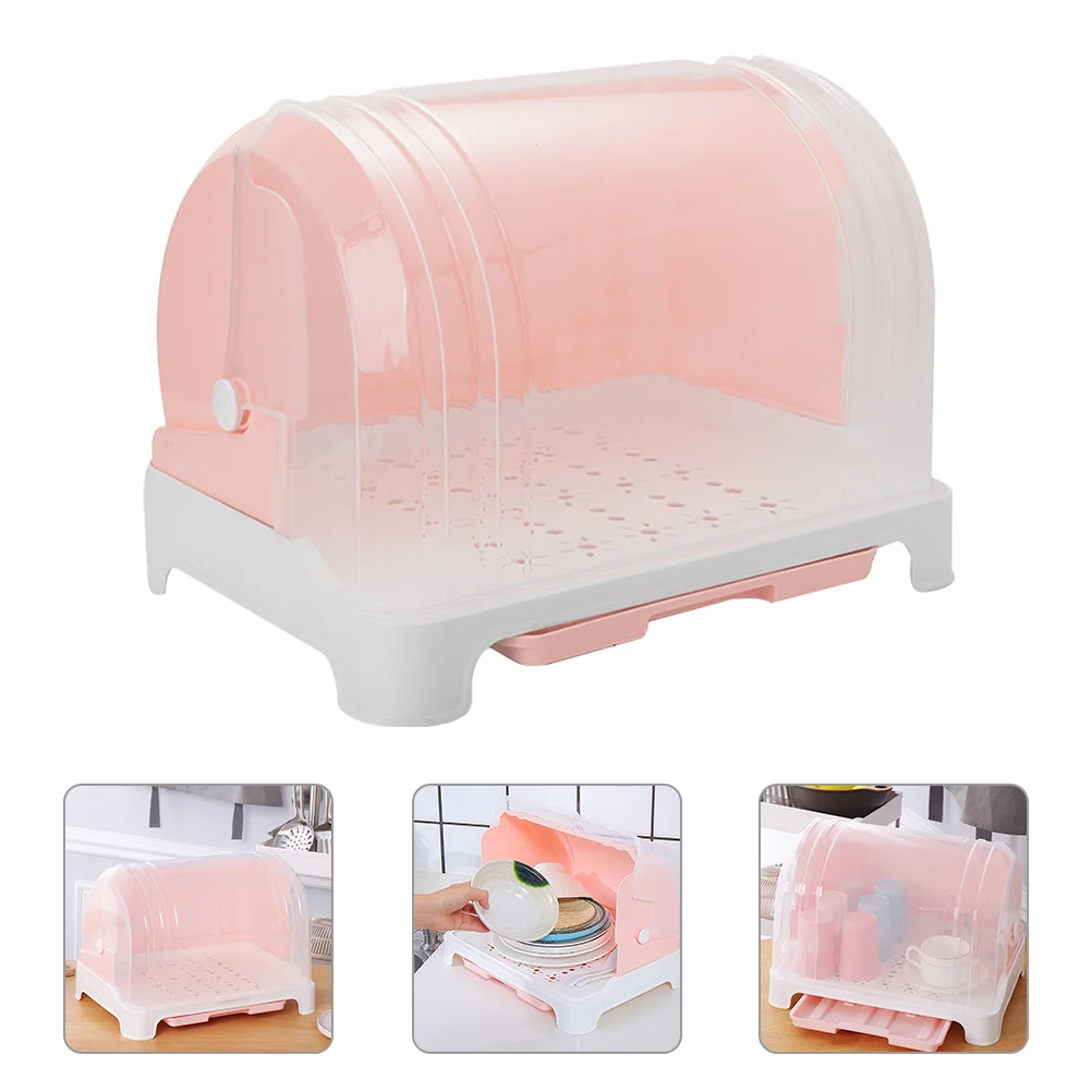 

Drain Rack Plate Drying Glass Milk Bottle Storage Cutlery Tray Baby Plastic Dish