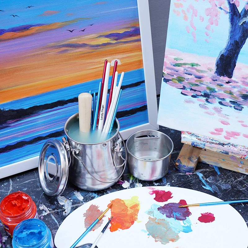 Щетка из нержавеющей стали большого размера для очистки краски роскошная