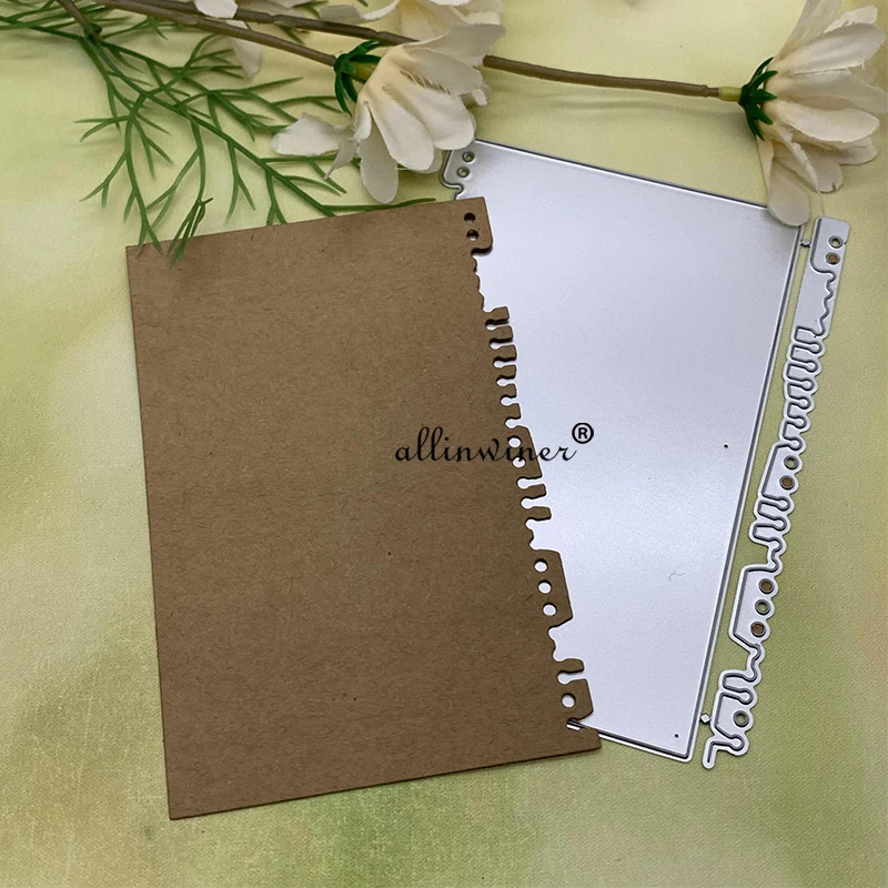 

Book frame edge Metal Cutting Dies Stencils Die Cut for DIY Scrapbooking Album Paper Card Embossing
