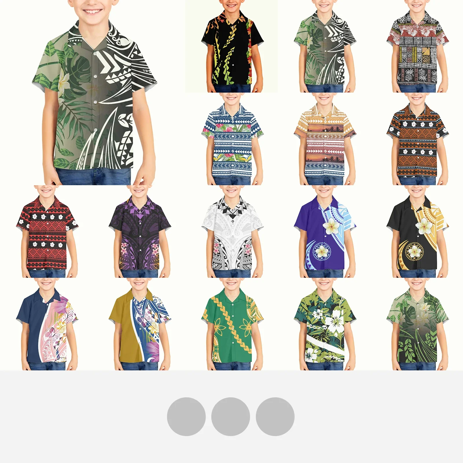 Гавайская рубашка с принтом татуировок гавайская пляжная коротким рукавом