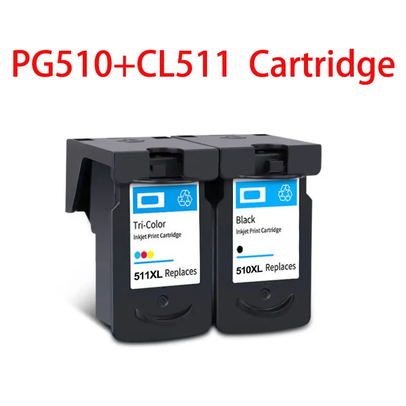 Совместимый многоразовый картридж для принтера Canon 510 511 PG510 CL511 Pixma MP260 MP270 MP272 MP280