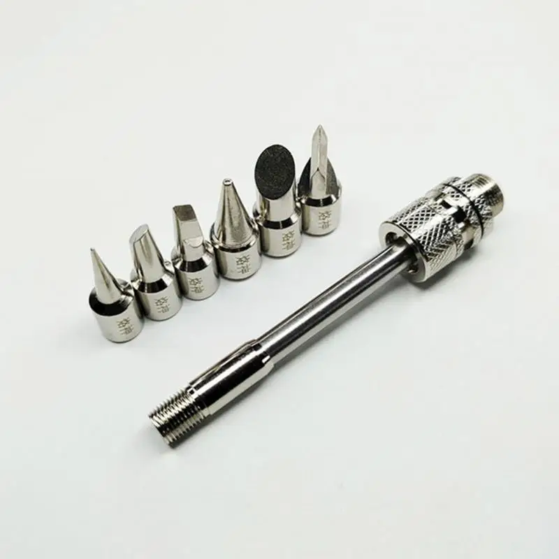 

Iron Tip Welding Tool Three-in-one High-power Portable Multi-nozzle Energy Saving Soldering Iron Tool Lead-free Soldering Head
