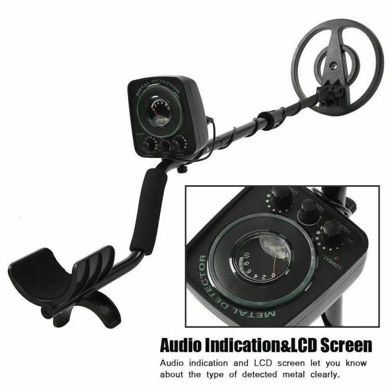 

GC1065 Metal Detector Underground Gold All Finder treasure Digger Kit Hunter Long Range Gem Mining Detecting Mine Scanner