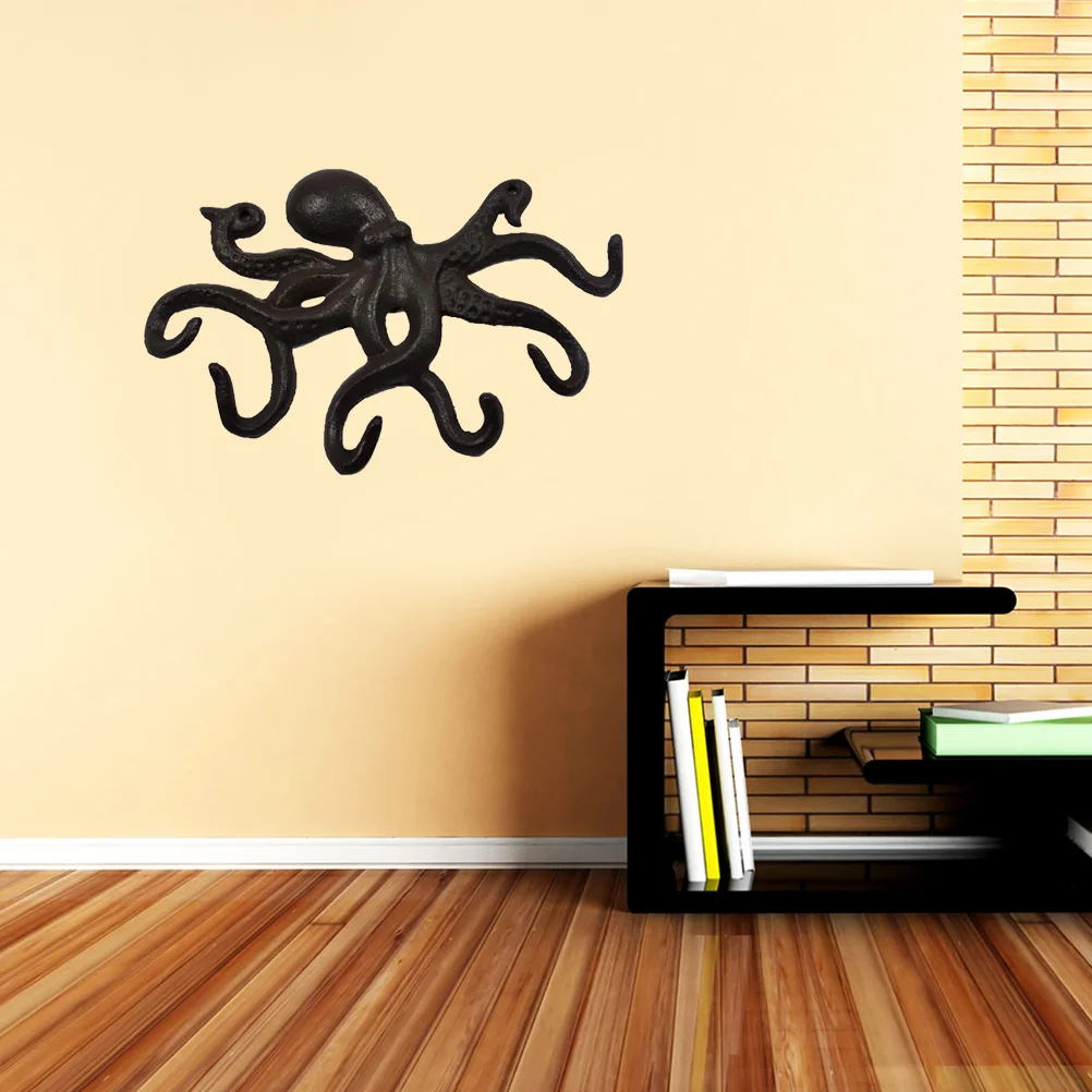 

1PC Towel Hanging Hook Iron Clothes Key Hanger Wall Mount Hook Wall Key Holder Wall Mounted Towel Hook