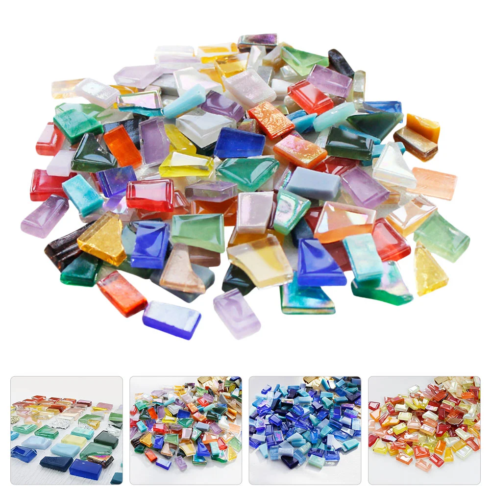 

Mosaic Tiles Glass Pieces Diy Tile Supplies Craft Craftsceramic Mini Square Delicate Decoration Home Supply Making Projectsbulk