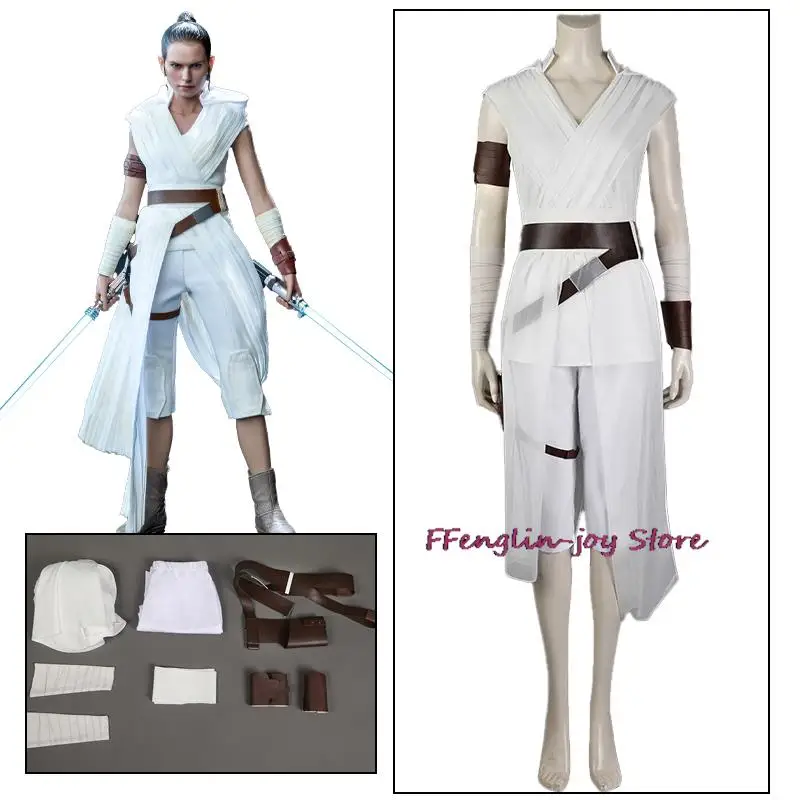 Костюм для косплея The Rise of Skywalker Rey костюм персонажа из фильма комплект униформы