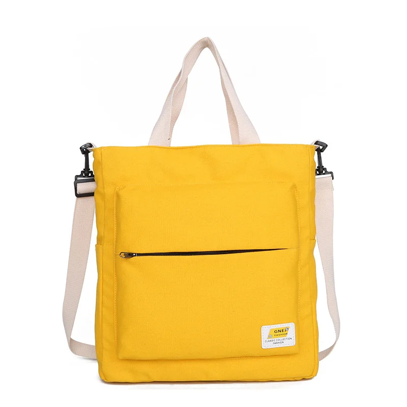 

Canvas Messenger Bag Women's New Casual Handbag Vrouwen Canvas Handtas Milieu Winkelen Schoudertas Gym Bag Purses Sport Bag