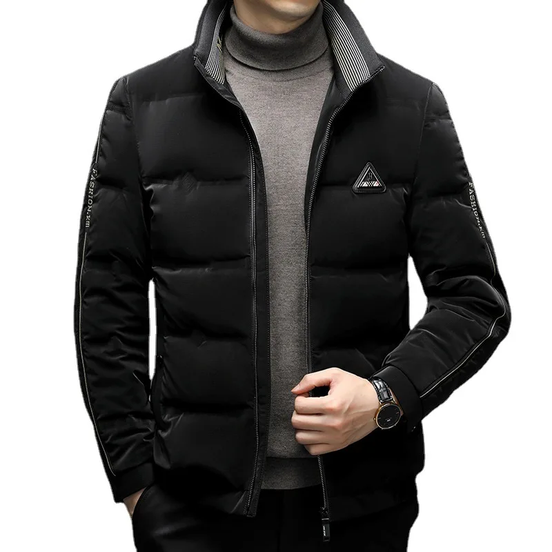 Men's Clothing White Duck Down Jacket Warm Hooded Thick Puffer Coat Male Casual High Quality Overcoat Thermal Winter Parka Men