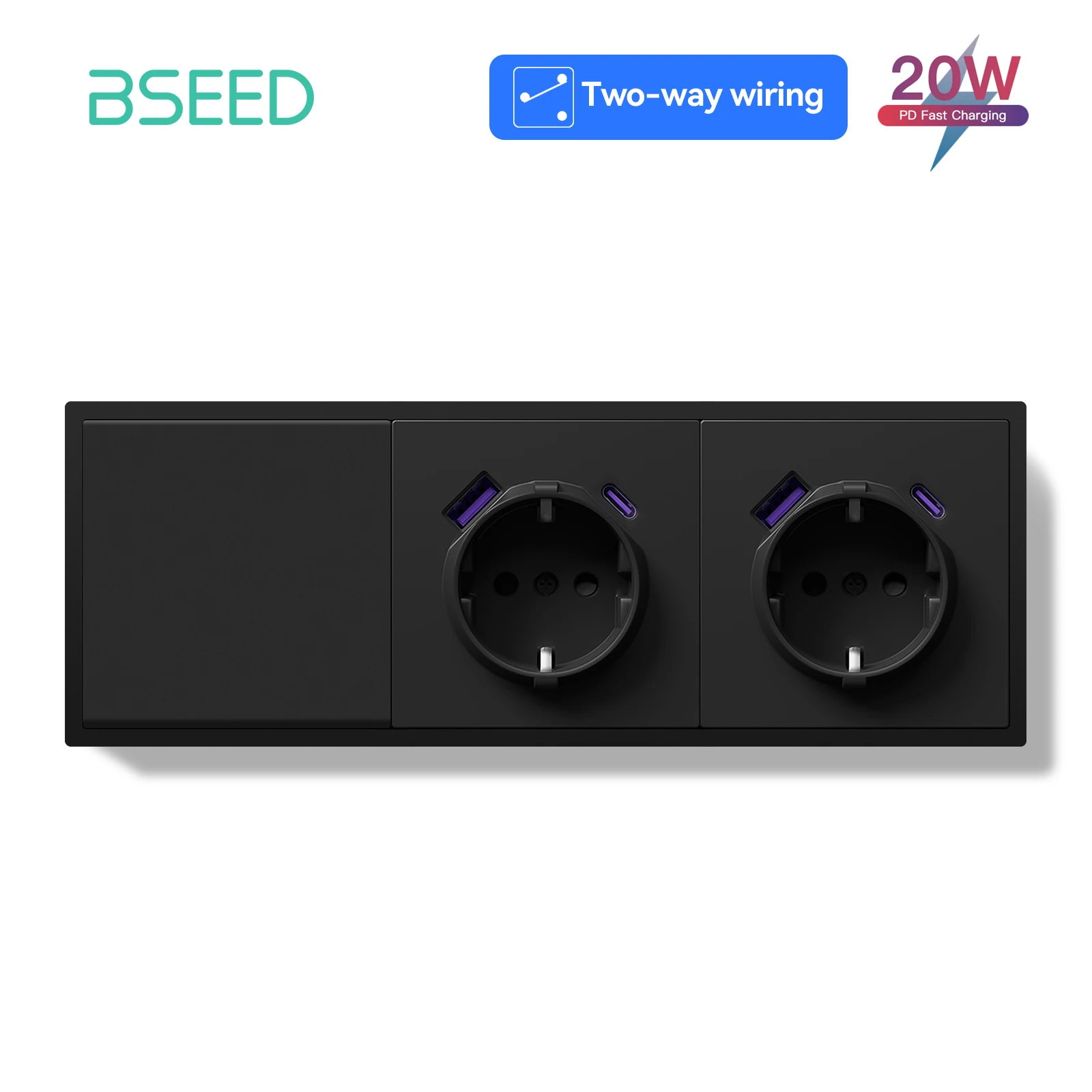 

Механический переключатель BSEED 1 Gang