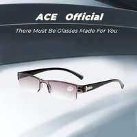 korean fashion reading glasses men women clear lens half frame presbyopic eyewear 1 0 1 5 2 0 2 5 3 0 3 5 4 0 for reader