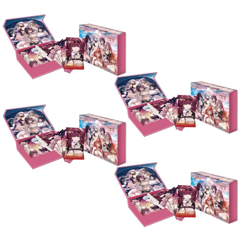 

Wholesales Goddess Story Collection Cards Beautifu Girl Booster Box Bikini Rare Anime Playing Game Cards
