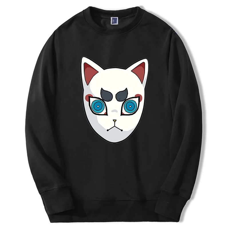 

Толстовка с капюшоном для мужчин и женщин, аниме «рассекающий демонов», свитшот с графическим принтом в стиле хип-хоп, повседневная спортив...