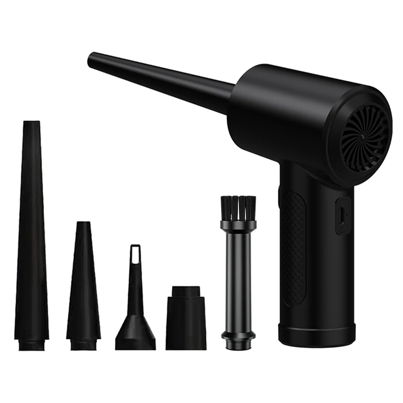 

Electric Air Duster, Cordless Compressed Air Blower With 50000RPM Motor, Electric Air Can For Computer Keyboard Cleaning