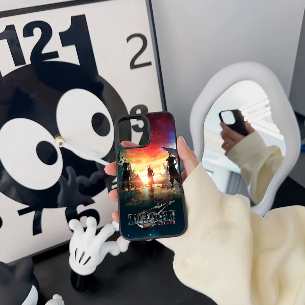 Зеркальный акриловый чехол из ТПУ для IPhone 11 12 13 14 15 16 Plus Pro Max