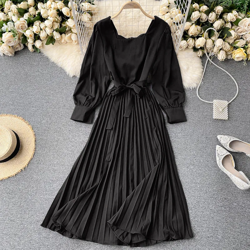 

Новинка осени 2022, плиссированная юбка, модель GRAY22