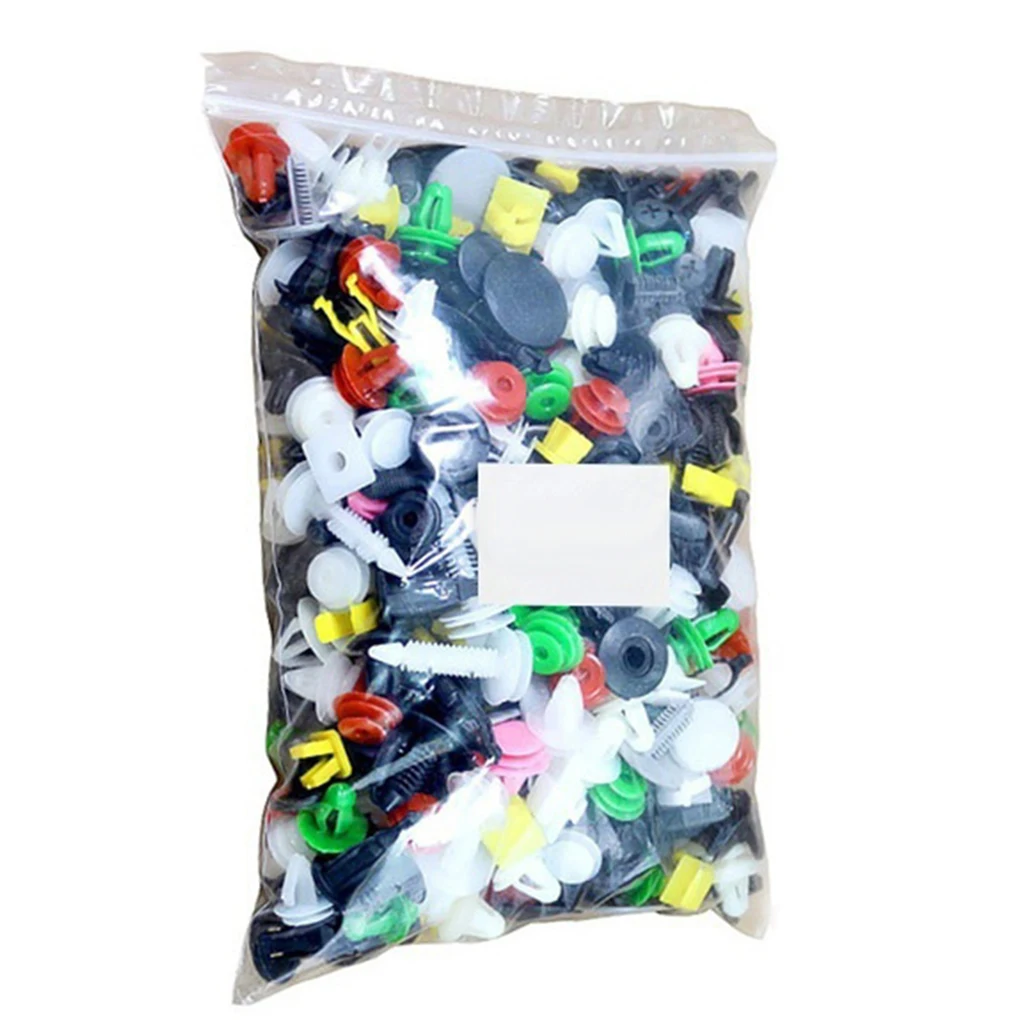 

50 Pieces Car Trim Rivets Interior Dashboard Panels Push Pins Bumper Fasteners Automobile Maintenance Kit Color Random
