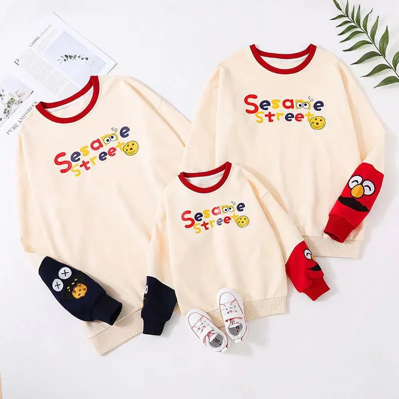 Новинка Осень/Зима 20224 платье для родителей и детей модный свитер контрастных