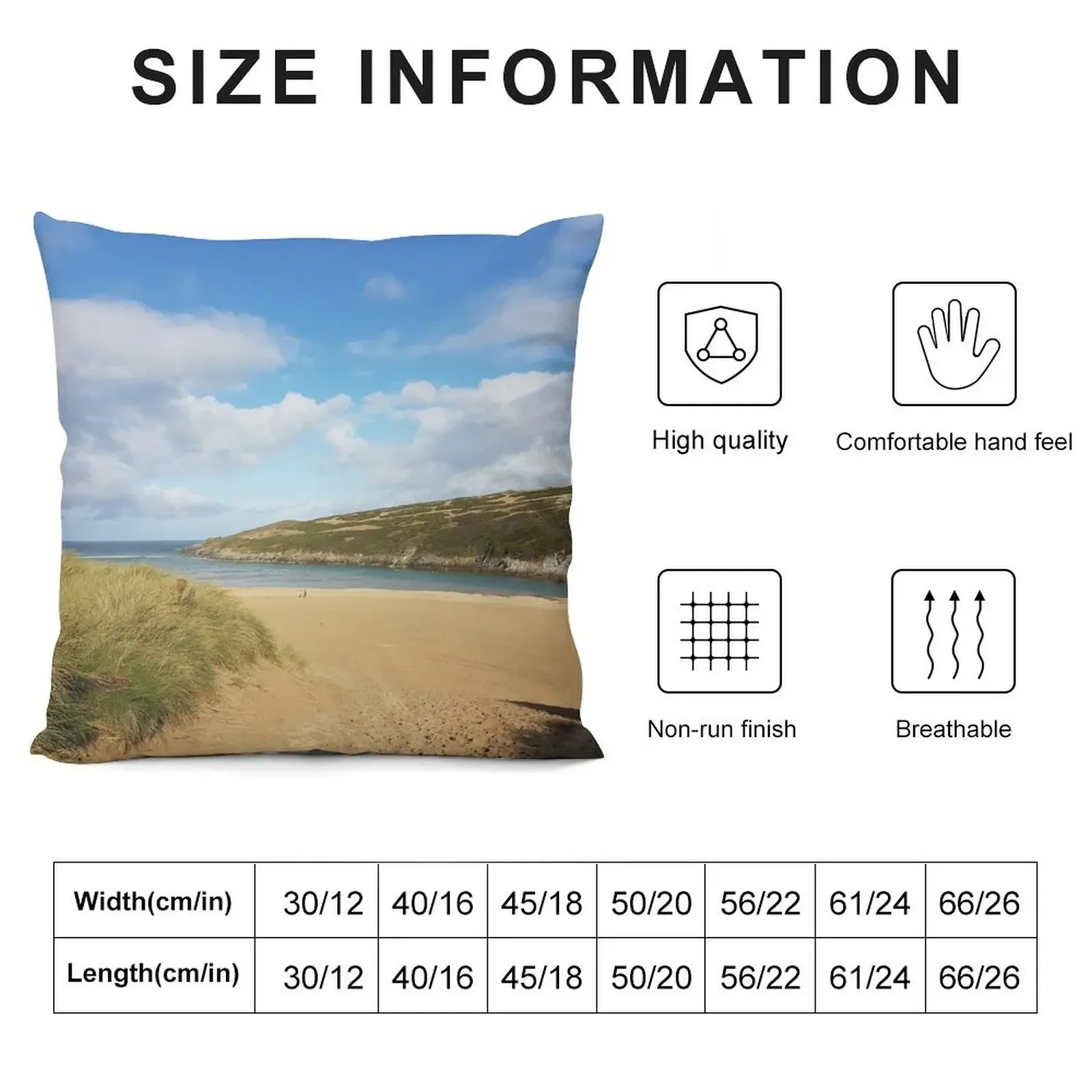 Crantock Beach декоративная подушка Cornwall чехлы для диванов гостиной