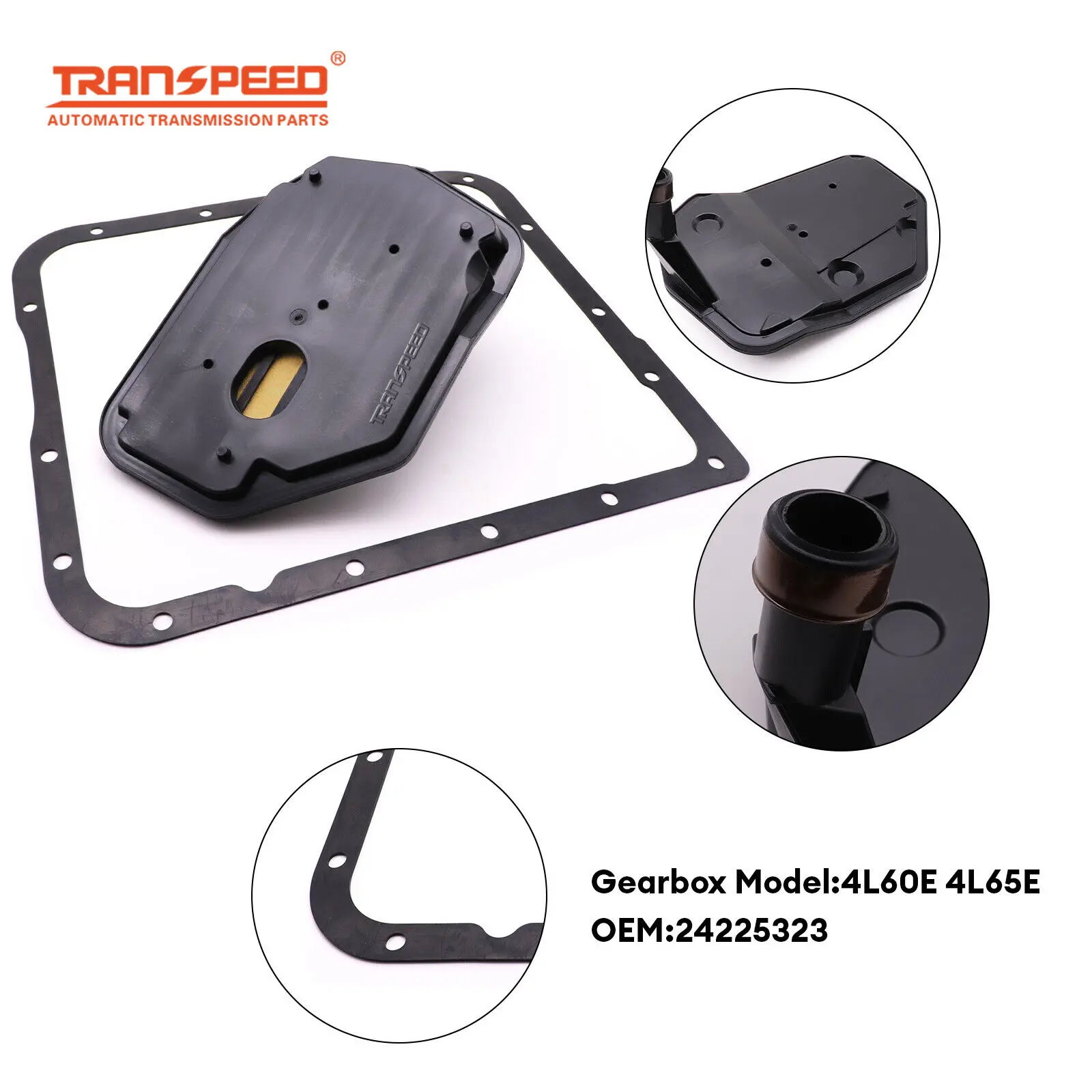 

GM 4L60E 4L65E Комплект прокладок поддона масляного фильтра TRANSMISSION HUMMER H3 COLORADO 2004-ON