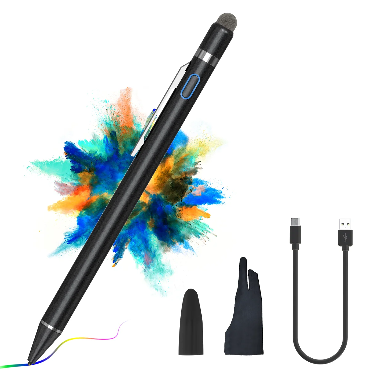Active Stylus Pen Compatible For iOS Android Touch Screens Universal Fine Point Stylus Pen For Xiaomi iPad iPhone Samsung Write