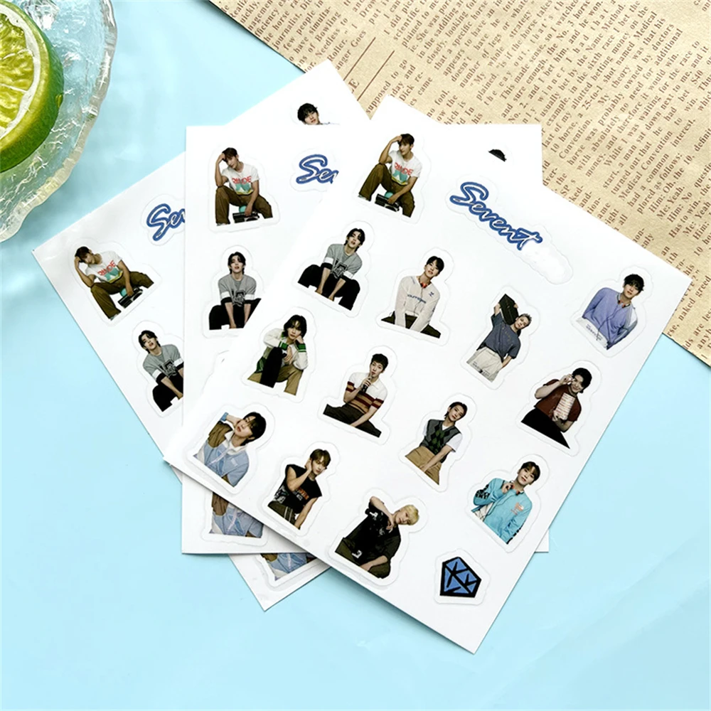 Альбом KPOP SVT ALWAYS YOURS, прозрачная Водонепроницаемая наклейка из ПВХ, наклейка «сделай сам» Джошуа хоши вонву для телефона, компьютера, гитары, поклонники подарка