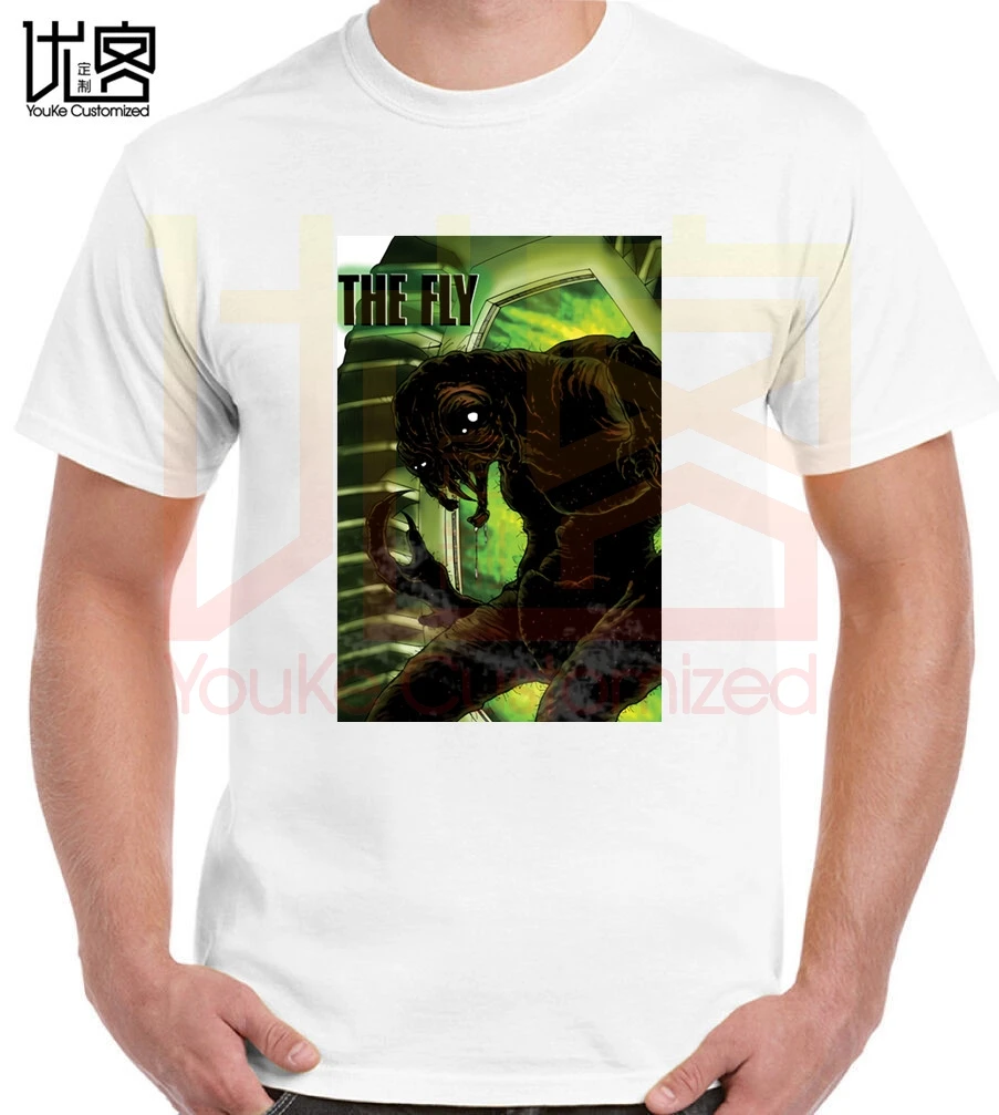 

2020 new The Fly T-Shirt men's women's new fashion 100% cotton short sleeves tops tee printed Crewneck casual t-shirt