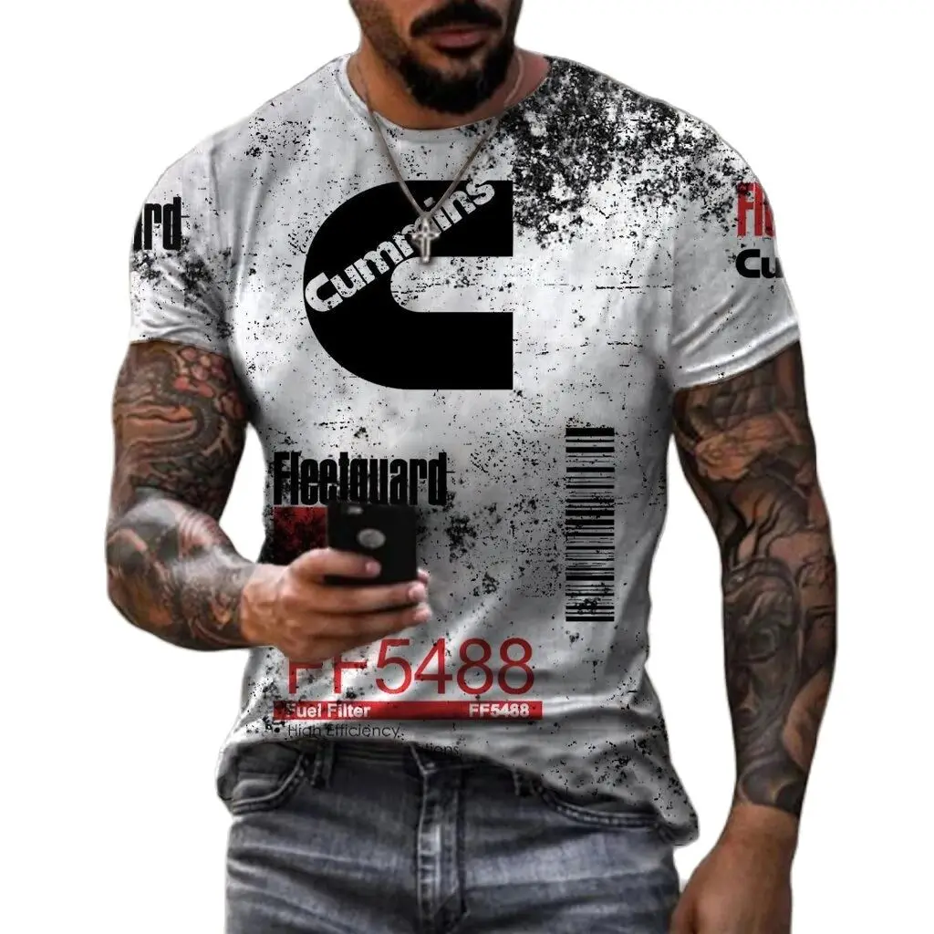 

Cummins Fuel Airship Waterslide Leisure T-shirt