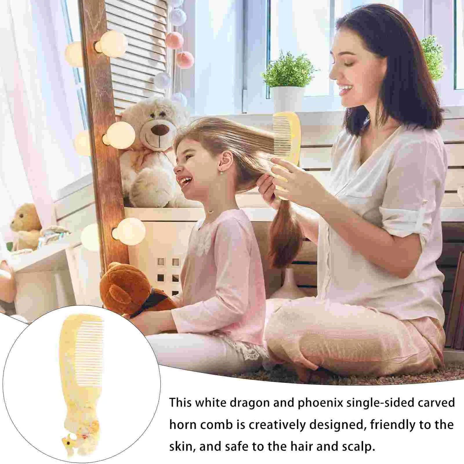 Нежная креативная Удобная парикмахерская расческа для волос ручная Расческа