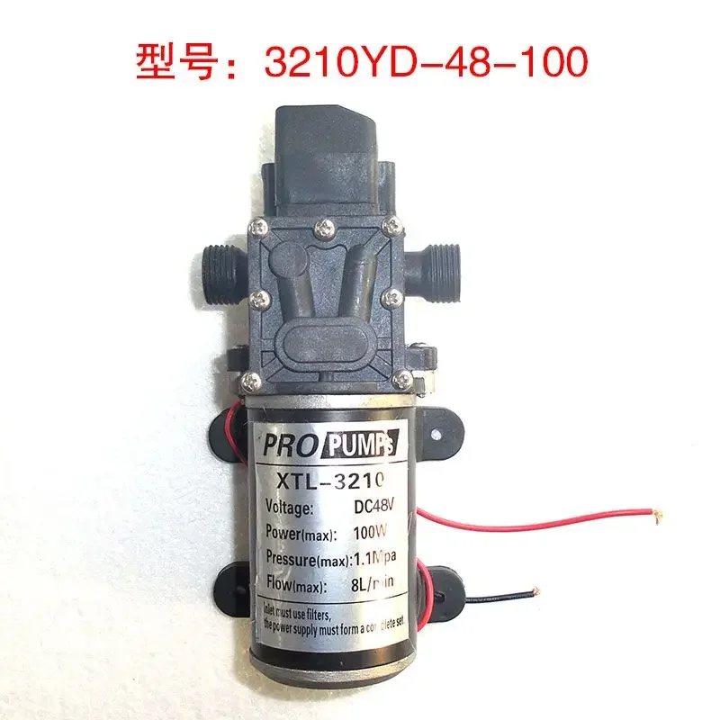 PRO PUMPS XTL-3210 DC12V DC24V 80W 1.0MPa 6L/min 100W 8L/MIN Миниатюрный мембранный насос высокого давления
