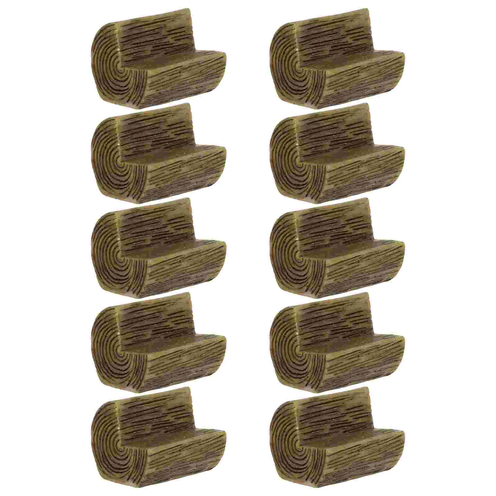 

10pcs DIY Mini Display Base Micro-landscape Display Base Fairy Garden Accessory