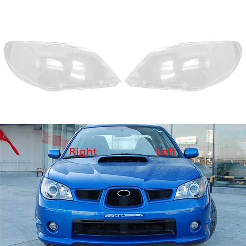 

Car Right Headlight Shell Lamp Shade Transparent Lens Cover Headlight Cover for Subaru Impreza 2006-2013