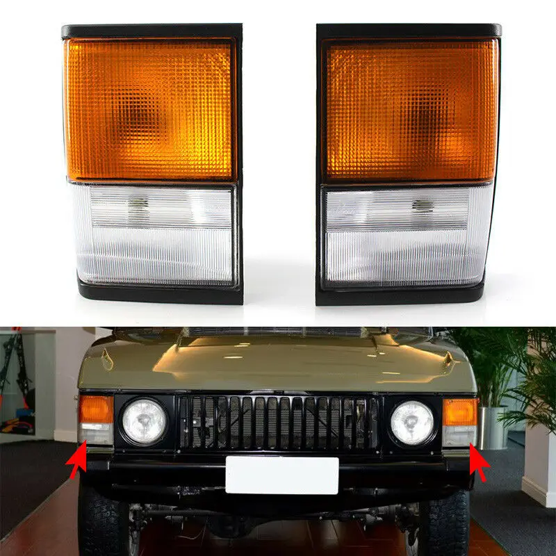 

Corner Lamps for Land Rover Range Rover Classic 1987 1988 1989 1990 1991 1992 1992 1993 1994 1995 OE European Clear Corner Lamps