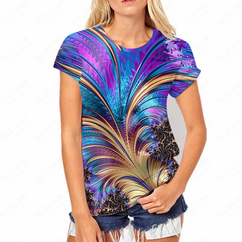 

Стильная Винтажная футболка, модная женская Лидер продаж, Женская британская объемная арт Harakuju, роскошная популярная одежда большого разме...