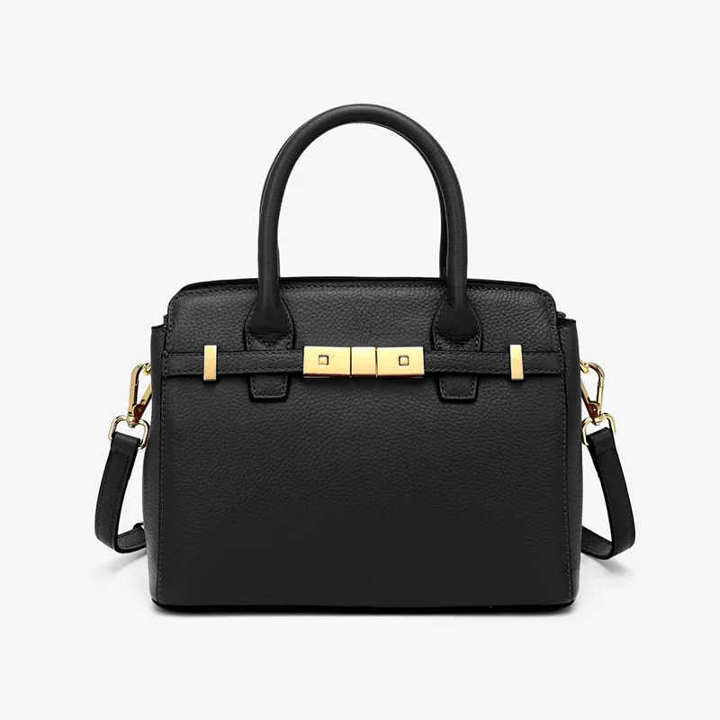 New 2022 Genuine Leather Hand Bags For Women Fashion Designer Casual Handbag Tote Female Crossbody  Shoulder For Girl Young