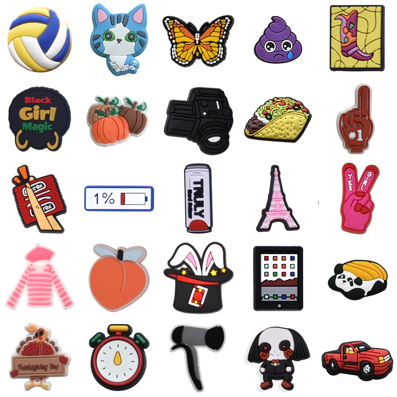 

Shoes Accessories Men Boy Wholesale Bulk Girl Decorations for Crocs Gifts Women Charm Kids Para Pins Packs Set Jeans Shoe Charms