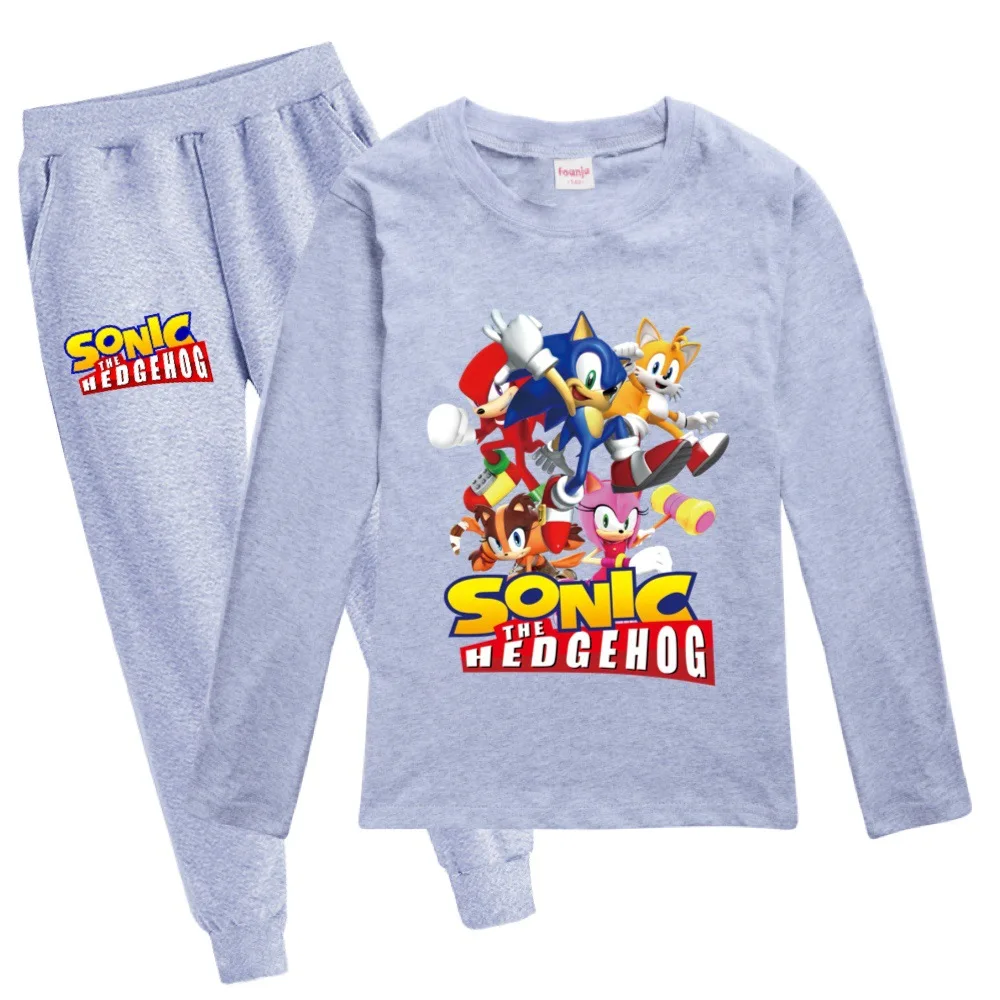 Костюм спортивный Sonic для девочек комплект одежды из 2 предметов футболка и штаны