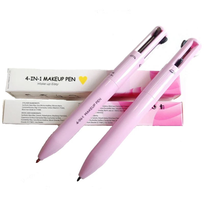 

4 в 1, ручка для бровей, водостойкая, с защитой от пота