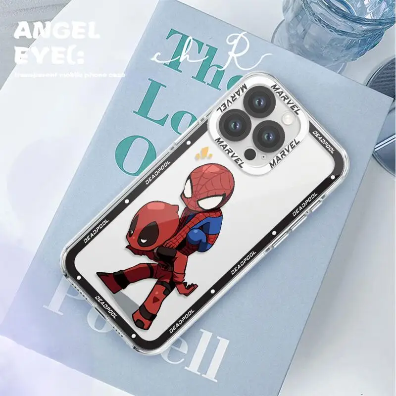 Милый чехол для телефона Marvel с изображением Человека-паука дедпула Honor X7b 4G X8 X8a X8b