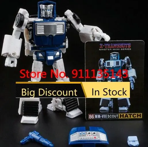 X-transbot MM-7 Mm-vii разведчик люк задняя дверь 3 вечерние игрушки-трансформеры аниме экшн-фигурка игрушка деформированная модель робота