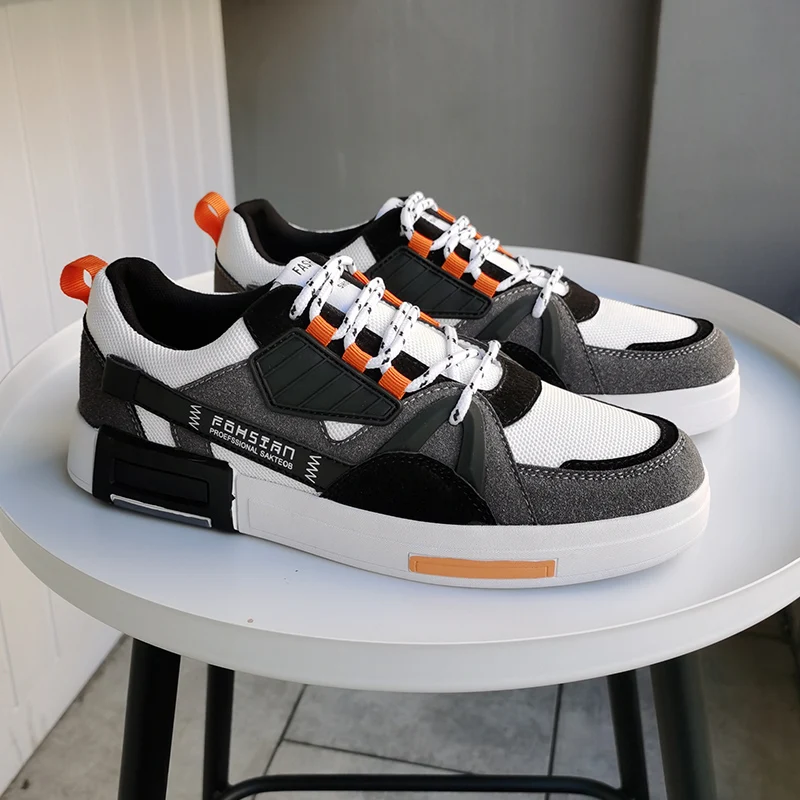 Sneakers Men Fashion Shoes Flat Slip on Vulcanize Casual Shoe Canvas Walking Running Platform Sport Shoes for Men