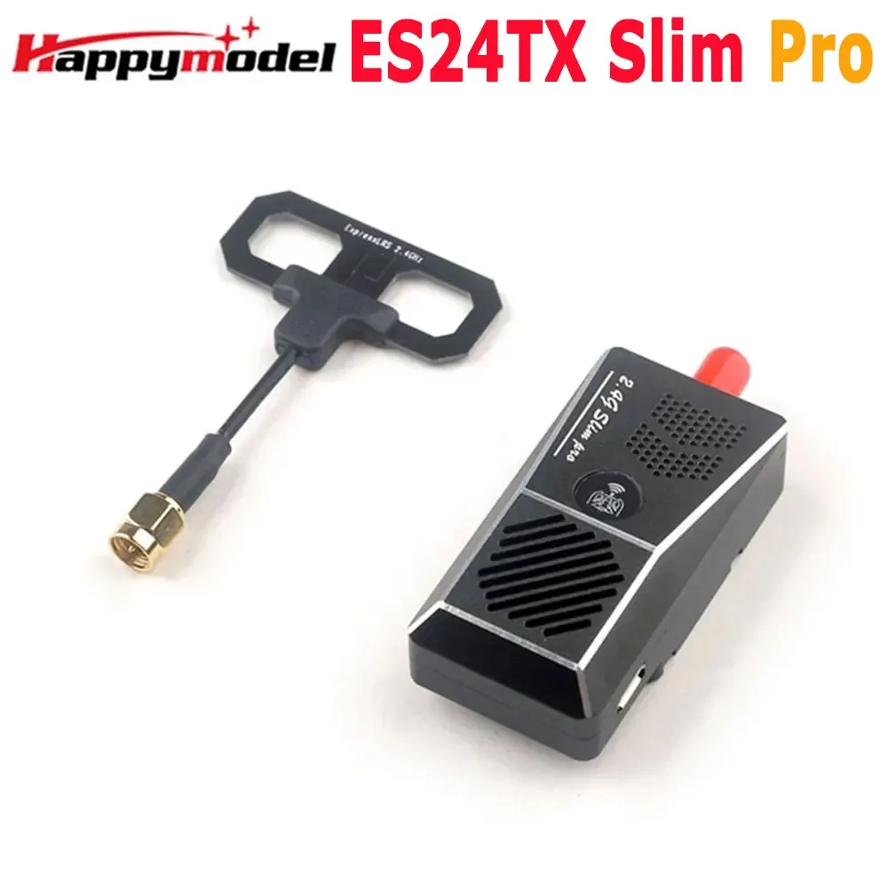 HappyModel ES24TX Slim Pro 2 4G 1000 МВт ExpressLRS ELR TX модуль RGB светодиодный охлаждающий вентилятор
