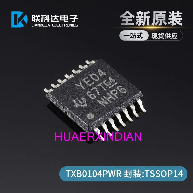 

10PCS TXB0104PWR TXB0104PW print YE04 TSSOP14 New Original