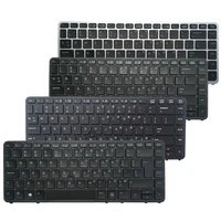 laptop keyboard uius english keyboard for hp elitebook 840 g1 850 g1 black silver gray frame withno pointing stick