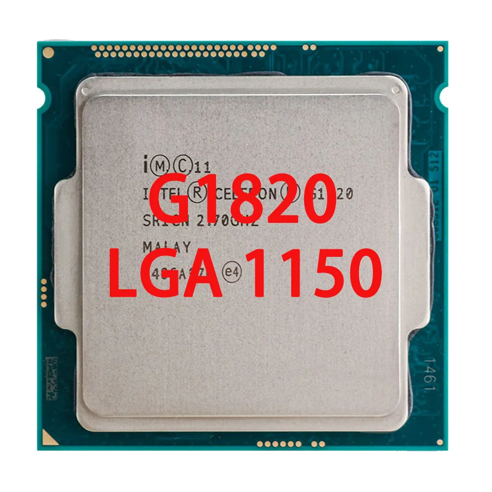 

G1820 For intel celeron processor cpu 2.7GHz 22NM 53W LGA 1150 Desktop CPU